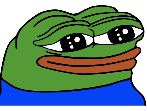 OG Pepe lying down